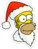Tapped Out Santa Homer Sidebar.png