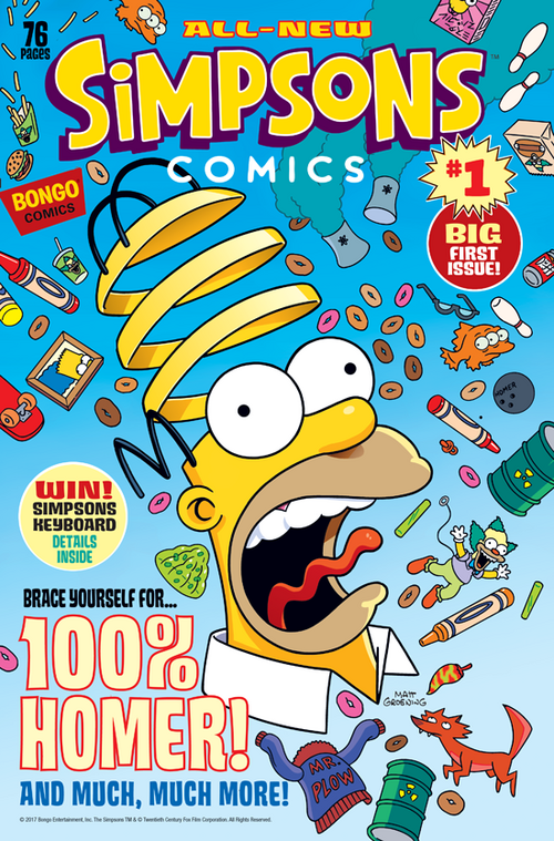 Simpsons Comics #1 - Wikisimpsons, The Simpsons Wiki