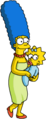 Tapped Out Marge Take Maggie for a Walk.png