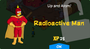 Tapped Out Radioactive Man Unlock.png