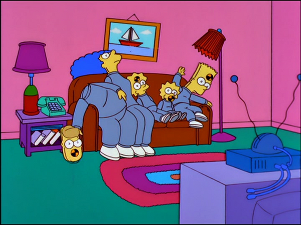 simpsons couch gag toy