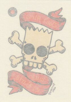 Don't Mess with El Barto 1993-SkyBox-Simpsons-Series-1-Tattoos front.jpg