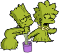Tapped Out Cactus Bart & Lisa Get Cactus Juice From the Source.png
