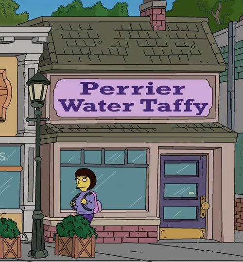 Perrier Water Taffy Wikisimpsons, the Simpsons Wiki