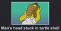 Man's head stuck in turtle shell.png