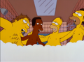 Wild Barts Can't Be Broken homer lenny carl barney.png