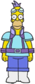 The Simpsons Game-Anime Homer Costume.png