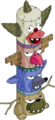 Tapped Out Krusty Totem Pole.png