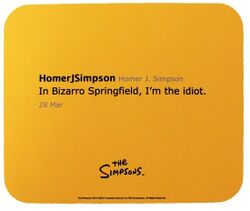 The Simpsons Homer Tweet Mousepad.jpg