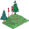 Large Snowy Christmas Hill.png