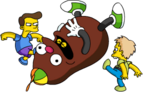 Tapped Out Cocoa Beanie Get Beaten Up.png