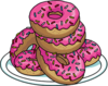 Plate of 6 Donuts.png