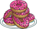 Plate of 6 Donuts.png