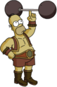 Tapped Out StrongmanHomer Impress with Strength.png