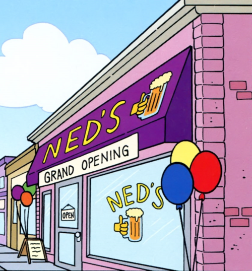 Ned's - Wikisimpsons, the Simpsons Wiki