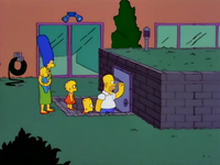 Flanders family bomb shelter - Homer knocks.png