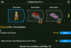 Hell on Wheels I, Robot Car Prizes.png