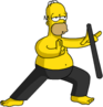 Tapped Out NinjaHomer Twirl Whacking Stick.png