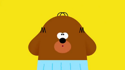 Homer's hairstyle in Hey Duggee episode.png