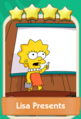 Monopoly Go! Lisa Presents Sticker.png