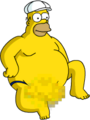 Tapped Out HomerKingSize Let it all hang out at the beach.png