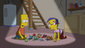 Bart and Milhouse playing Battle Ball.png