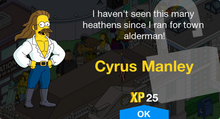 I haven't seen this many heathens since I ran for town alderman!