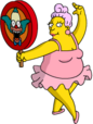 Tapped Out Tina Ballerina Promote Krusty.png