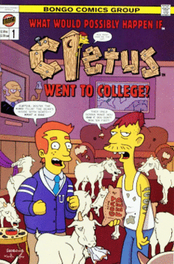 What Would Possibly Happen If...Cletus Went to College.gif