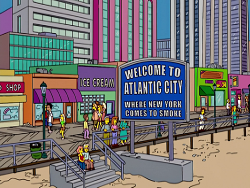 Atlantic City - Wikisimpsons, the Simpsons Wiki