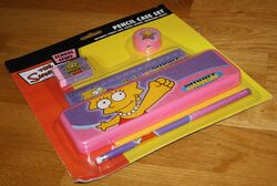 The Simpsons School Stuff Pencil Case Set.jpg