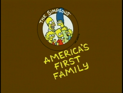 The Simpsons: America's First Family - Wikisimpsons, The Simpsons Wiki