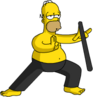 Tapped Out Ninja Homer Twirl Whacking Stick.png