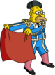 Tapped Out Toreador Grampa Taunt.png