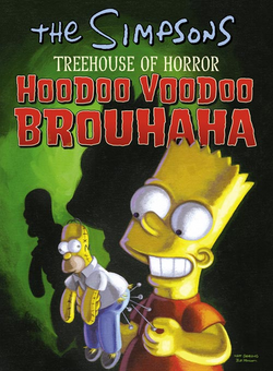 The Simpsons Treehouse of Horror Hoodoo Voodoo Brouhaha (Front Cover).png