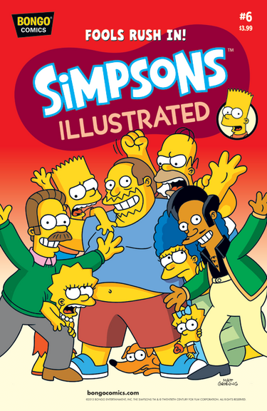 Simpsons Illustrated #6 - Wikisimpsons, The Simpsons Wiki