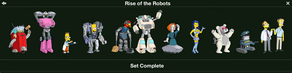 The Simpsons: Tapped Out characters/Rise of the Robots