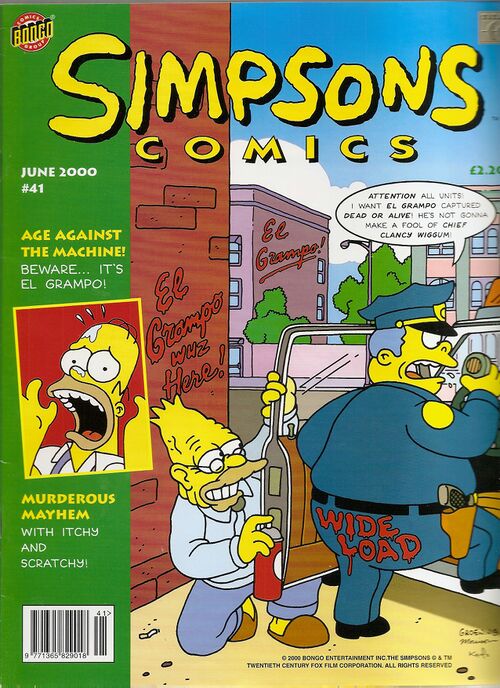 Simpsons Comics #41 - Wikisimpsons, the Simpsons Wiki