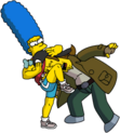 Tapped Out MargeMuscular Beat up a Mugger.png