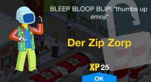 BLEEP BLOOP BLIP! *thumbs up emoji*
