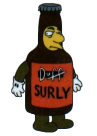 Surly Duff - Wikisimpsons, the Simpsons Wiki