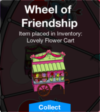 Tapped Out Lovely Flower Cart Unlocked.png