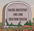 Rachel Krustofsky grave Shoddy Heat.png