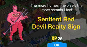 The more homes I help sell, the more satanic I feel!