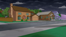 The Simpsons Game-Bart tries to stop UFO.gif