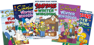 Simpsons Winter Wingding Comics Australia Logo.png