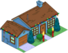 Tapped Out Blue House decorated.png