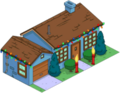 Tapped Out Blue House decorated.png