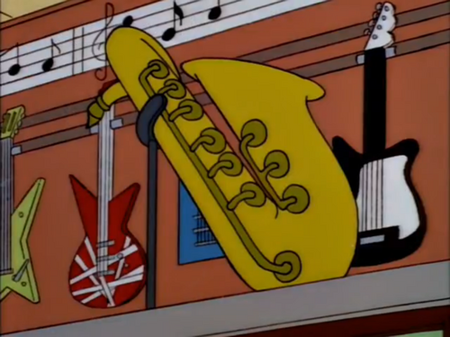 Lisa's saxophone - Wikisimpsons, the Simpsons Wiki