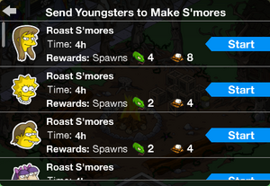 Send Youngsters to Make S'mores.png